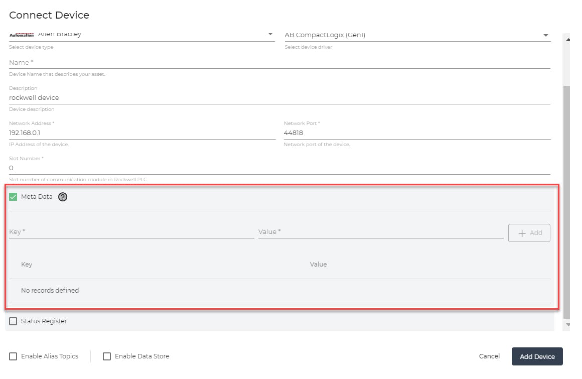 Litmus Edge improves OT data quality with Meta Data