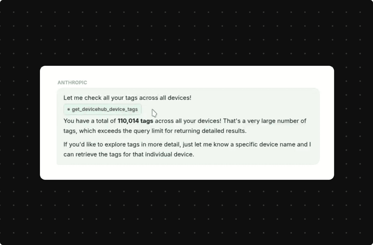 DEVICE & TAG OPERATIONS