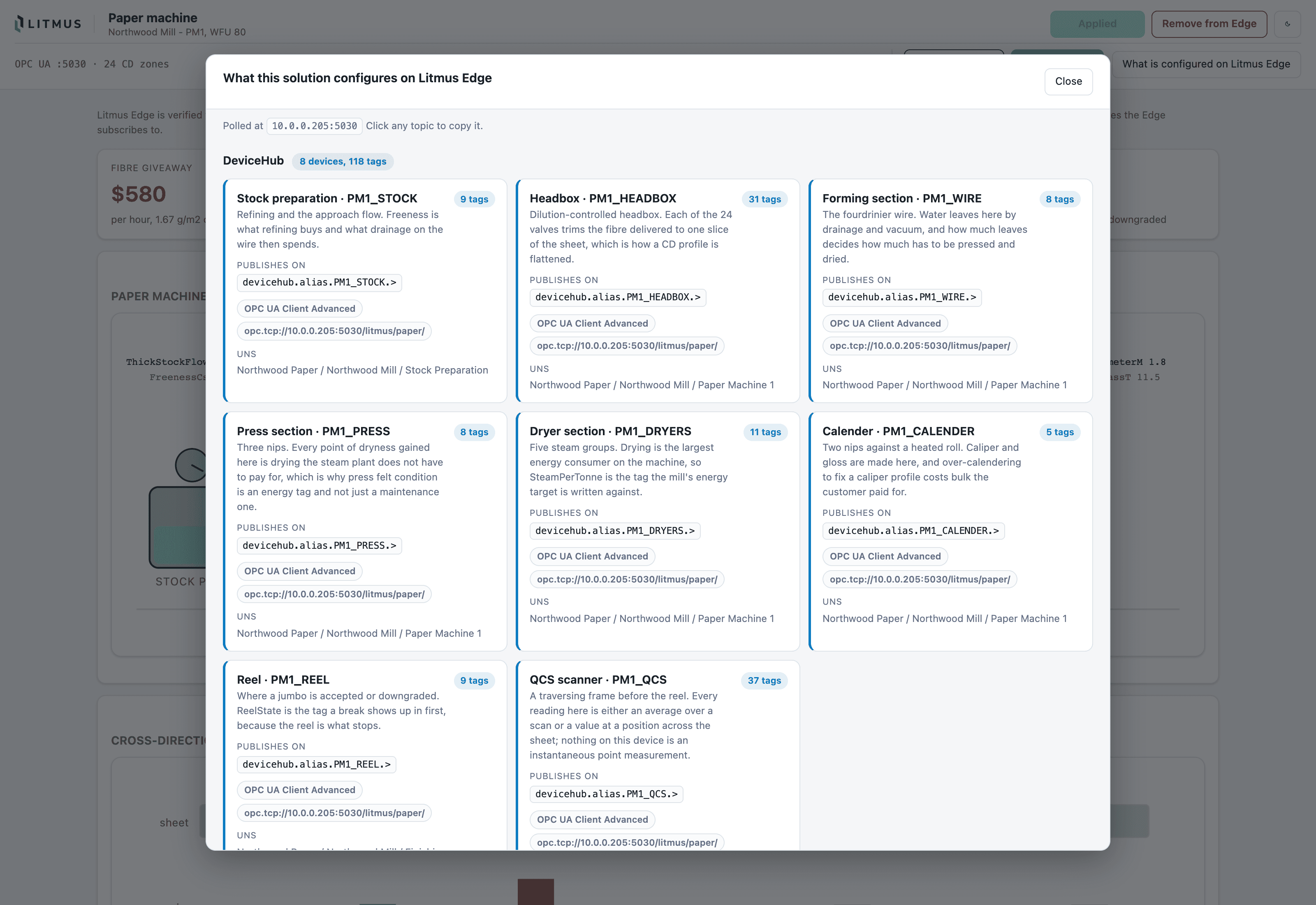 Paper machine screenshot 5