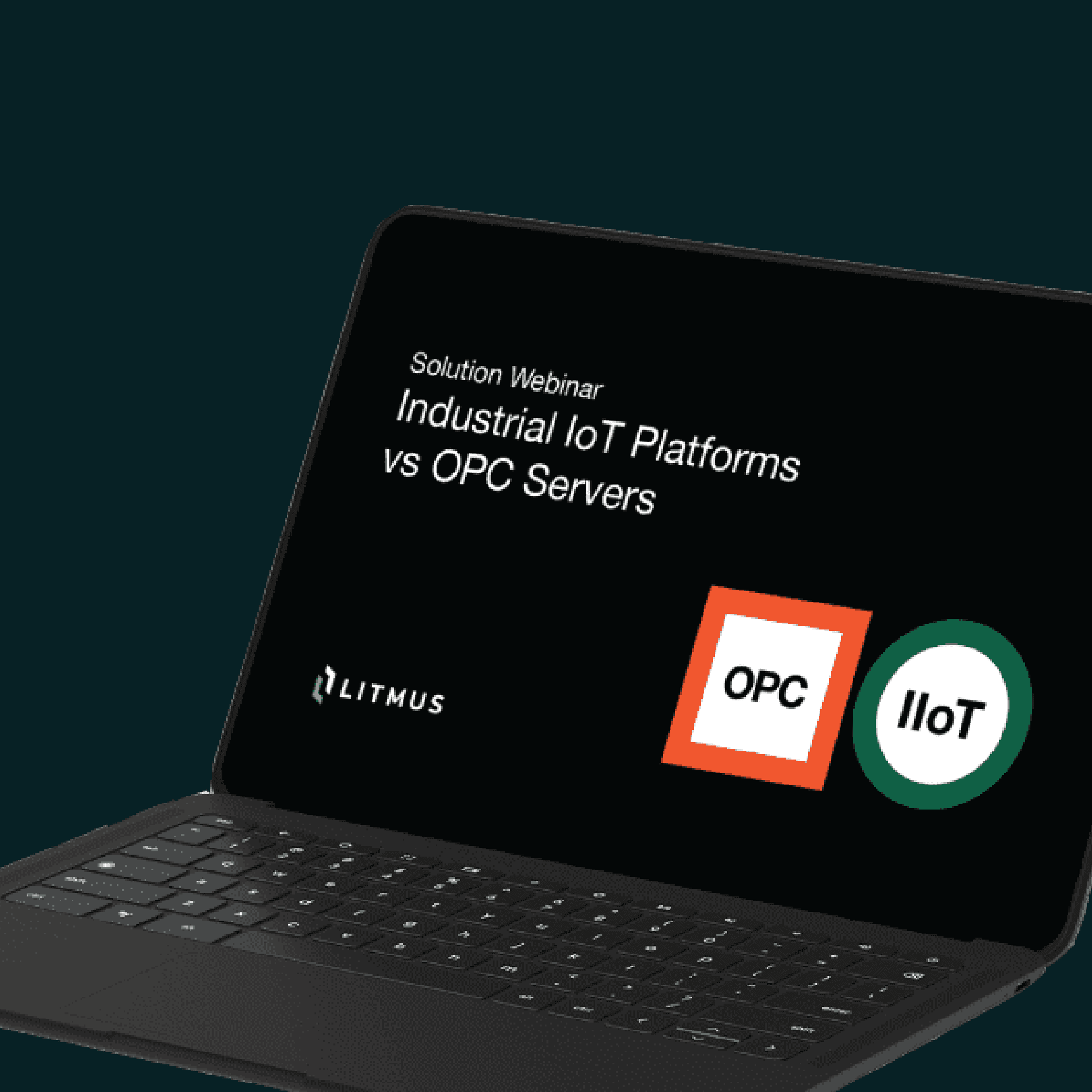 IIOTプラットフォームとOPCサーバーの比較イメージ