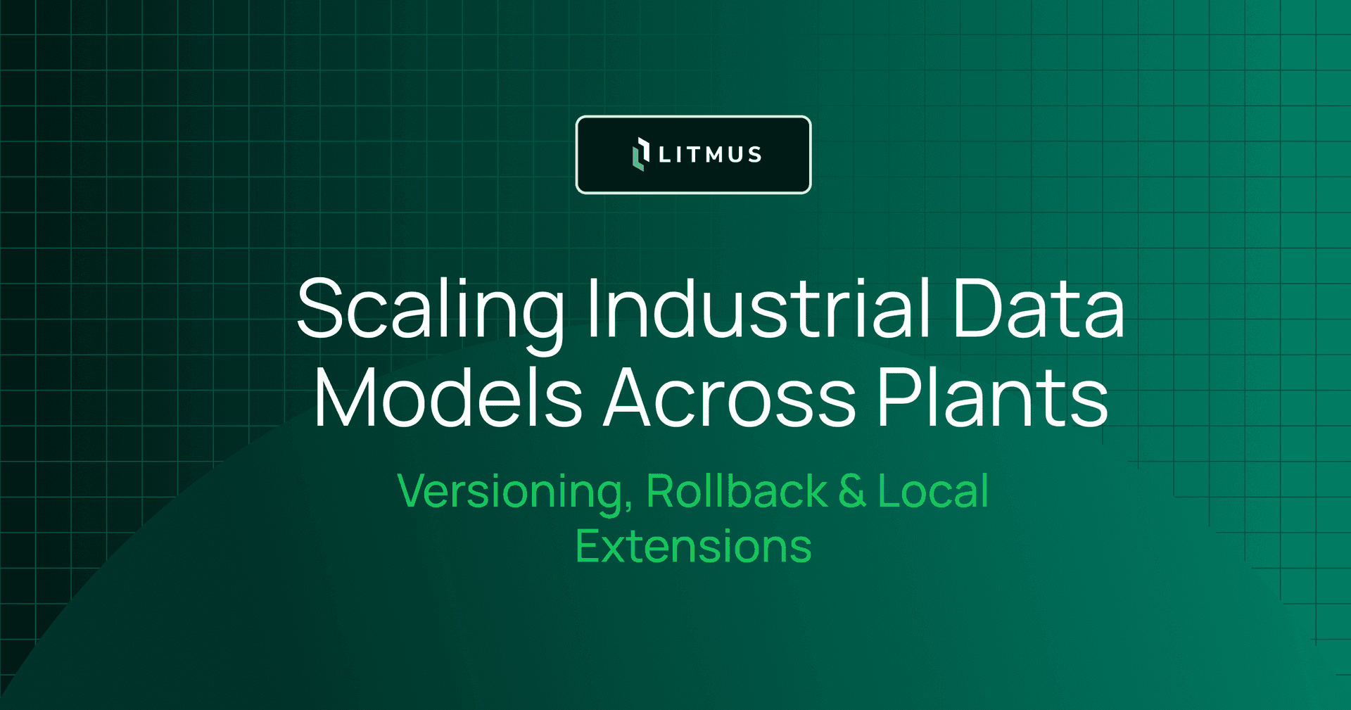 Scaling Industrial Data Models