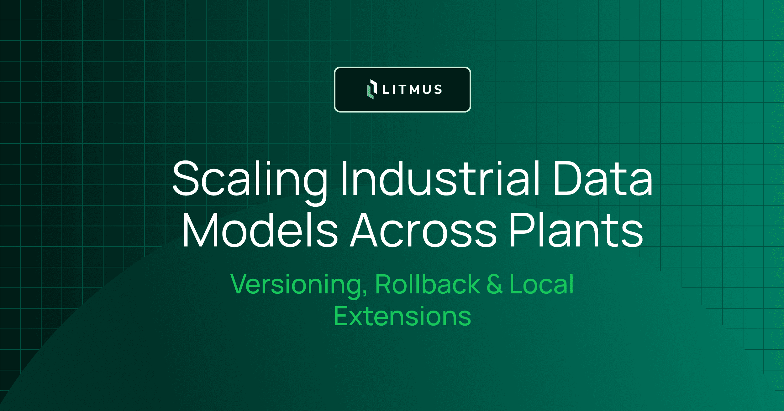 Scaling Industrial Data Models