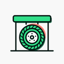 Tire manufacturing logo