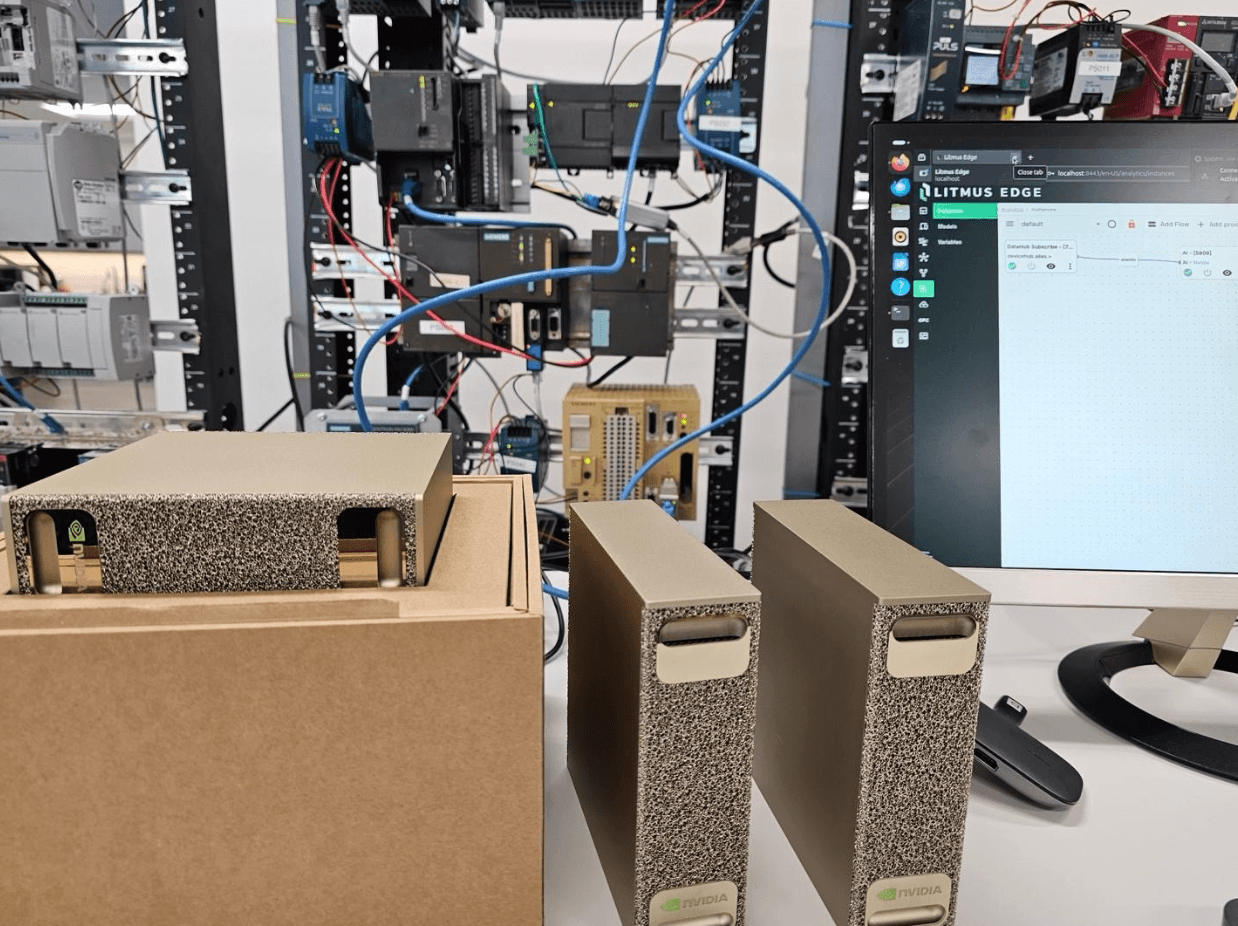 Litmus Edge + DGX Spark