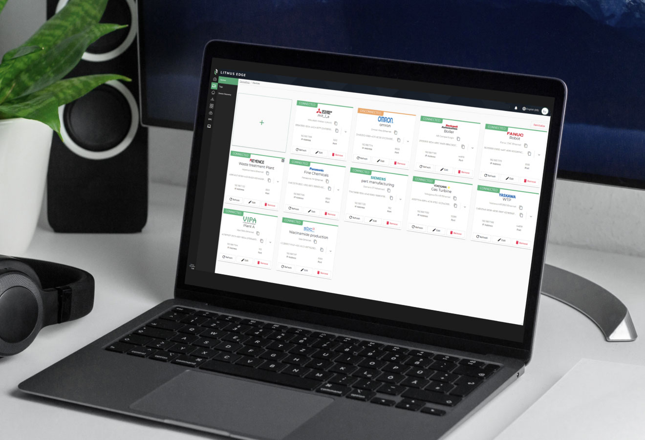 産業用コネクティビティ - 275以上の組み込み済み産業用ドライバ