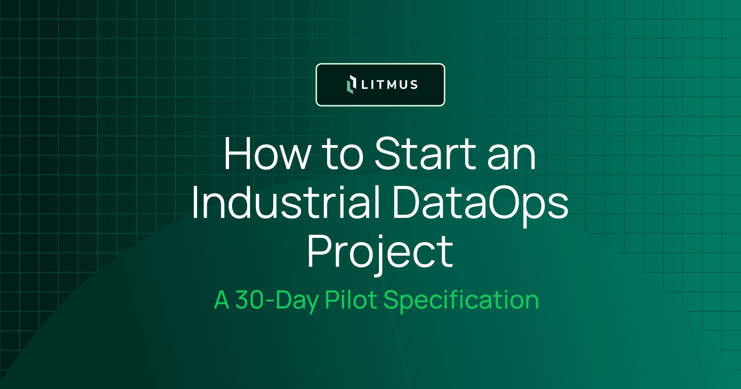 How to Start an Industrial DataOps Project