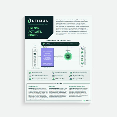 Litmus Industrial DataOps Suite Brochure